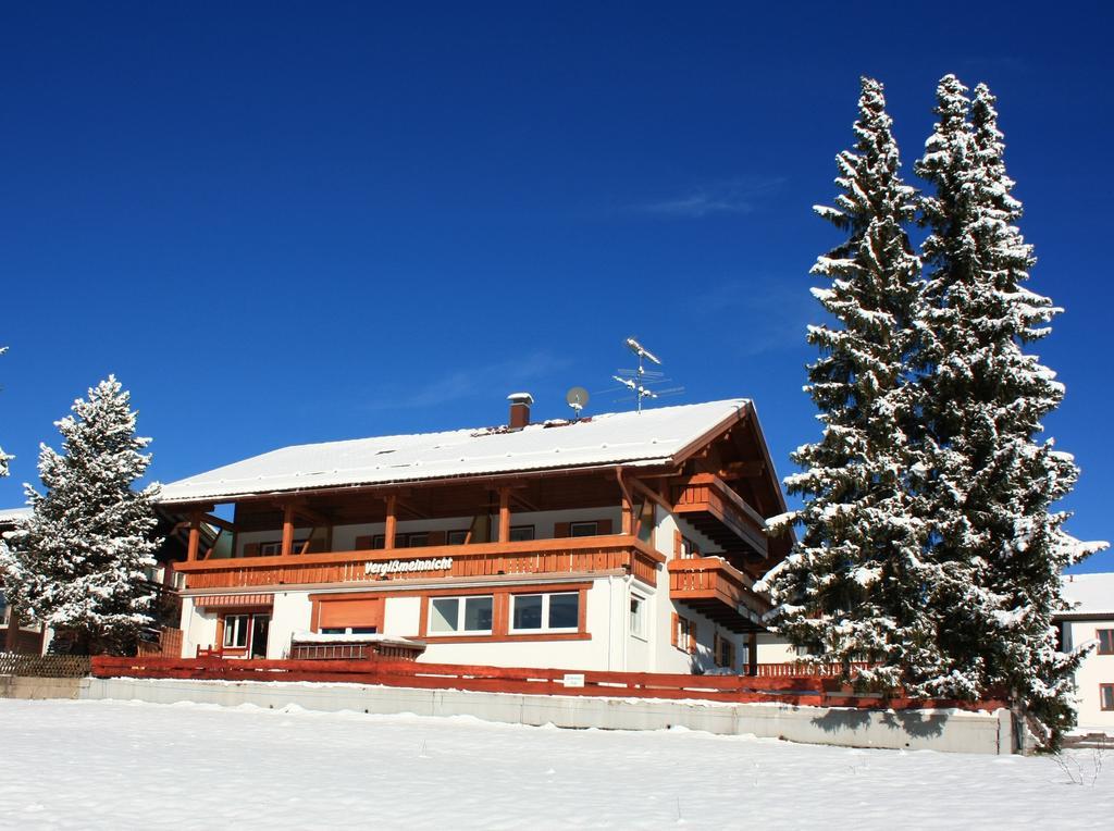 Hotel Garni Vergissmeinnicht Фишен Экстерьер фото